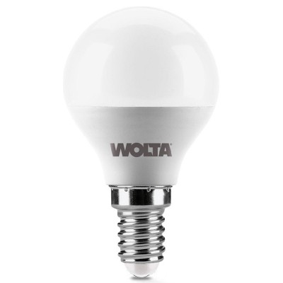 Лампа светодиодная Wolta  E14 7.5Вт 4000K 25S45GL7.5E14