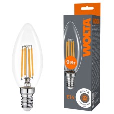 Лампа светодиодная Wolta  E14 9Вт 4000K WF-C35-9W4KE14