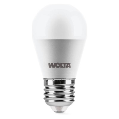 Лампа светодиодная Wolta  E27 10Вт 6500K 25W45GL10E27