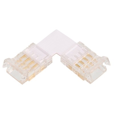 Соединитель лент угловой жесткий Wolta  WLS-4PIN-RGB-10MM-L