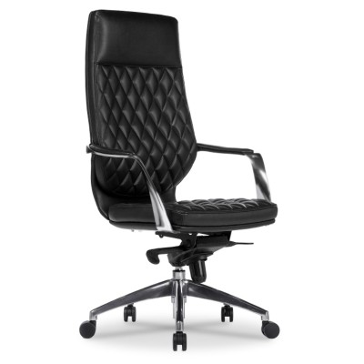  Компьютерное кресло Isida black / satin chrome