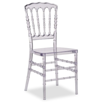  CHIAVARI 1 White/ KJC1006 KD clear white plastic Стул (Товар 1)
