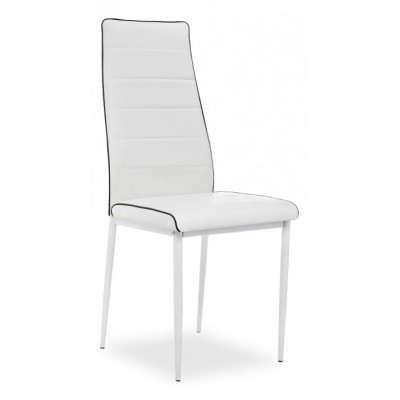   Стул на металлокаркасе DC2-001 white / black