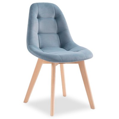   Деревянный стул Filip blue / wood