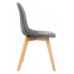   Деревянный стул Filip dark gray / wood
