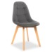   Деревянный стул Filip dark gray / wood