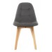   Деревянный стул Filip dark gray / wood