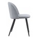  Стул на металлокаркасе Gabi 1 gray / black