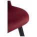  Стул на металлокаркасе Gabi 1 wine red / black