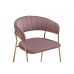  Стул на металлокаркасе Kamelia 1 light purple /gold
