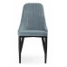   Стул на металлокаркасе Kora light blue / black