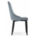   Стул на металлокаркасе Kora light blue / black