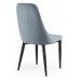   Стул на металлокаркасе Kora light blue / black