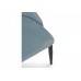   Стул на металлокаркасе Kora light blue / black