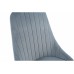   Стул на металлокаркасе Kora light blue / black