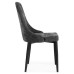 Стул на металлокаркасе Kora dark gray / black