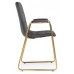  LANA DARK GREY/KSD-2303C GOLD FRAME+DARK GREY VELOUR (G062-40) Стул (Товар 1)