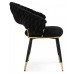  Rakel Black/EDC-BZ07 black fabric (EBZ-002)/black legs with golden ends Стул (Товар 1)