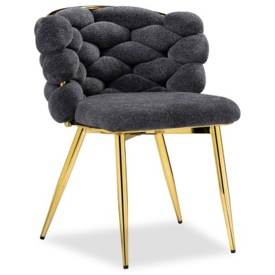  Rendi Gray-blue/EDC-BZ13 gray-blue fabric (EBZ-010)/golden legs Стул (Товар 1)
