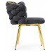  Rendi Gray-blue/EDC-BZ13 gray-blue fabric (EBZ-010)/golden legs Стул (Товар 1)