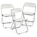 Пластиковый стул Fold складной white