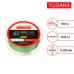 Леска плетеная YUGANA X4 PE, диаметр 0.28 мм, 16.8 кг, 100 м, зелёная