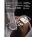 Душевая система ZEIN Z1002, тропическая и ручная лейка, шланги, стойка, мыльница, хром
