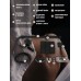 Душевая система ZEIN Z1006, смеситель, тропическая и ручная лейка, стойка, черный