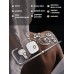 Душевая система ZEIN Z4312, тропич и ручная лейка 3 режима, шланги, стойка, мыльница, хром