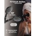 Душевая система ZEIN ZS-1BL, смеситель, тропическая и ручная лейка 3 режима, латунь, черная