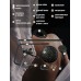 Душевая система ZEIN ZS-1BL, смеситель, тропическая и ручная лейка 3 режима, латунь, черная
