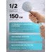 Набор для душа ZEIN ZN0105, шланг 150 см, стойка с мыльницей, лейка 5 режимов, сатин
