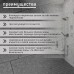 Трап ZEIN, c фланцем свободного вращения 360°, 7х70 см, d=40/50 мм, нерж. сталь, сатин
