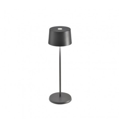 Настольная лампа Zafferano Olivia Dark Grey