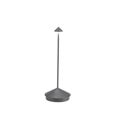 Настольная лампа Zafferano Pina Dark grey
