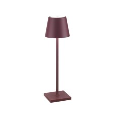 Настольная лампа Zafferano Poldina Burgundy