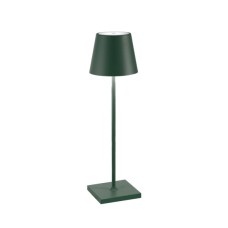 Настольная лампа Zafferano Poldina Dark green