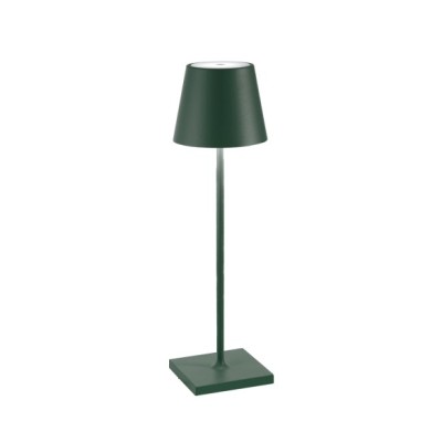 Настольная лампа Zafferano Poldina Dark green