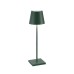 Настольная лампа Zafferano Poldina Dark green