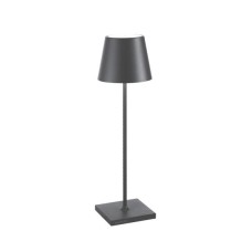 Настольная лампа Zafferano Poldina Dark grey