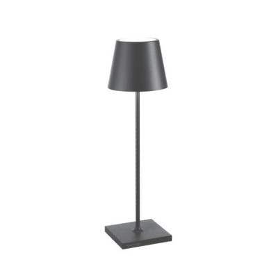 Настольная лампа Zafferano Poldina Dark grey