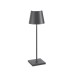 Настольная лампа Zafferano Poldina Dark grey