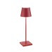 Настольная лампа Zafferano Poldina Red