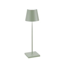 Настольная лампа Zafferano Poldina Sage green