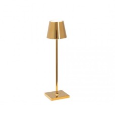 Настольная лампа Zafferano Poldina micro Glossy gold