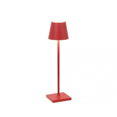 Настольная лампа Zafferano Poldina micro Red