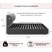  Мягкая кровать Vita 1600 шоколад с подъемным механизмом