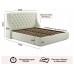 Кровать двуспальная Стефани с матрасом PROMO B COCOS 2000x1800