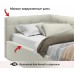 Кровать односпальная Bonna с матрасом PROMO 2000x900