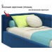 Кровать односпальная Bonna с матрасом ГОСТ 2000x900